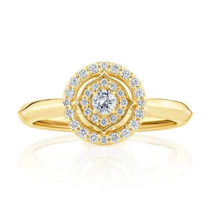 Calleija Rings*Adasha Gwyn Yellow Gold & Diamond Ring