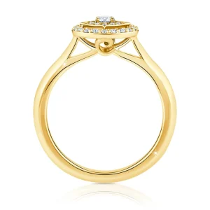 Calleija Rings*Adasha Gwyn Yellow Gold & Diamond Ring