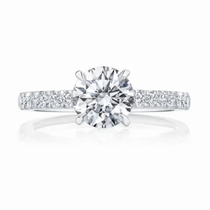Calleija Rings*Aimie Platinum & 18ct Rose Gold 1.45ct Round Brilliant Cut Diamond Ring