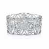 Calleija Bracelets*Akila Platinum Art Deco Inspired Diamond Set Bracelet