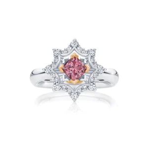 Calleija Rings*Amaryllis White and Australian Argyle Pink Diamond™ Ring