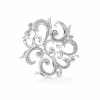 Calleija Brooches & Pins*Athena Platinum Australian Argyle Pink Diamond and White Diamond Brooch