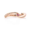 Calleija Rings*Bethany-Rose 18ct Rose Gold Australian Argyle Pink Diamond™ and White Diamond Ring