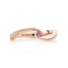 Calleija Rings*Bethany-Rose 18ct Rose Gold Australian Argyle Pink Diamond™ and White Diamond Ring