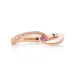 Calleija Rings*Bethany-Rose 18ct Rose Gold Australian Argyle Pink Diamond™ and White Diamond Ring