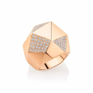Calleija Rings*18ct Rose Gold Diamond Dress Ring