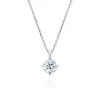 Calleija Pendants & Necklaces*18ct White Gold 1.00ct Round Brilliant Cut Diamond Pendant & Chain