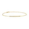 Calleija Bracelets*18ct Yellow Gold Diamond ID Bracelet