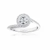 Calleija Rings*Ezra Argyle White and Australian Argyle Pink Diamond™ Ring