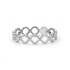 Calleija Bracelets*Grace 18ct White Gold and White Diamond Bracelet