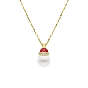 Calleija Pendants & Necklaces*Kailis 18ct Yellow Gold Red Lucernae Pearl Enlightenment Pendant