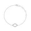 Calleija Bracelets*Kaya 18ct White Gold Open Diamond Shaped Diamond Bracelet