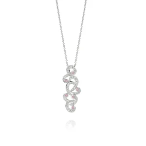 Calleija Pendants & Necklaces*Symphony Australian Argyle Pink Diamond™ and White Diamond Pendant