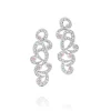 Calleija Earrings*Symphony Australian Argyle Pink Diamond™ and White Diamond Earrings