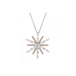 Calleija Pendants & Necklaces*White and Pink Diamond Star Pendant