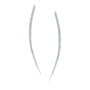 Calleija Earrings*Zanna 18ct White Gold Grain Set Earrings