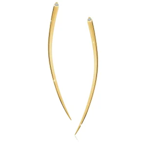 Calleija Earrings*Zanna 18ct Yellow Gold Diamond Set Earrings