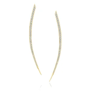 Calleija Earrings*Zanna 18ct Yellow Gold Grain Set Earrings