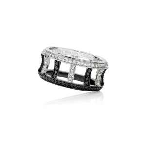 Calleija Rings*Zara Tindall by Coronet Suite Medium Black and White Diamond Ring