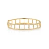 Calleija Bracelets*Zara Tindall by Coronet Suite 18ct Yellow Gold and White Diamond Bangle